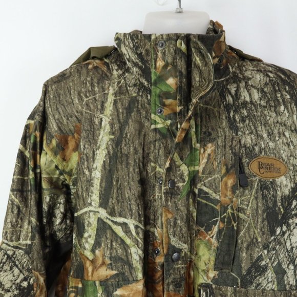 Bear Creek Outfitters, Mens, Mossy Oak Breakup, Hunting Jacket Size Medium - Picture 2 of 16